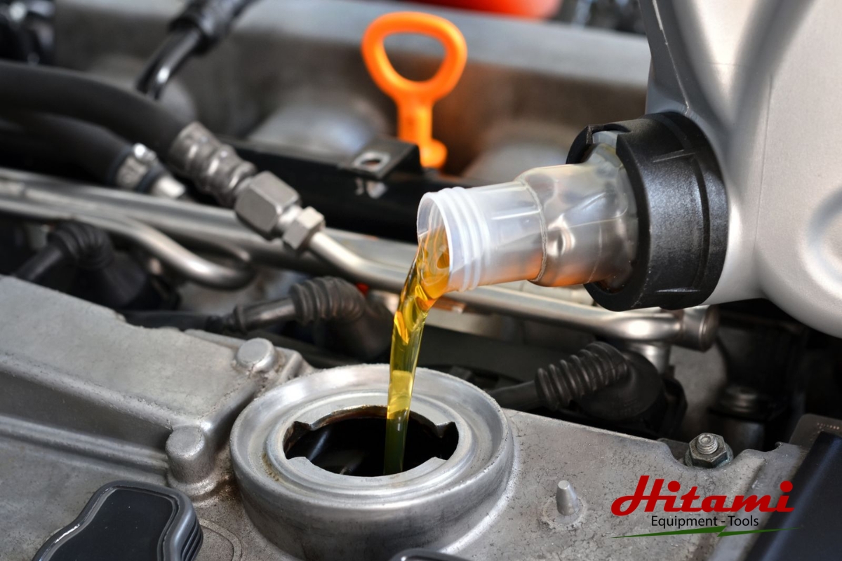 6 bước xử lý tình trạng xe nâng tay bơm không lên tại nhà 5 Bước 6: Lắp lại và châm dầu mới