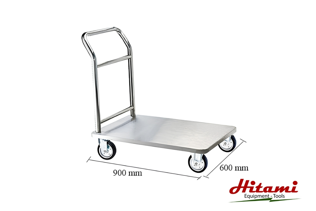 Những thông số về kích thước xe đẩy hàng 4 bánh cần biết 2 Kích thước mặt chứa hàng