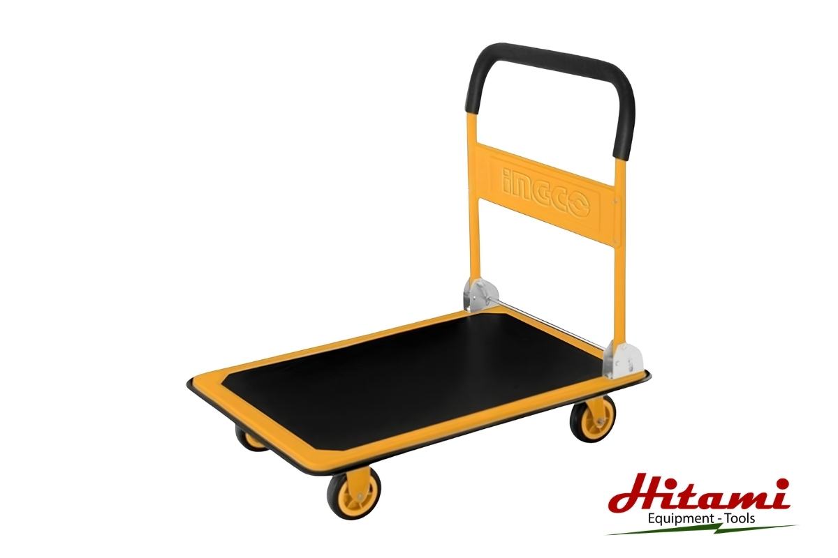 Review xe đẩy hàng 4 bánh phổ biến trên thị trường 3 Xe đẩy hàng 4 bánh Ingco