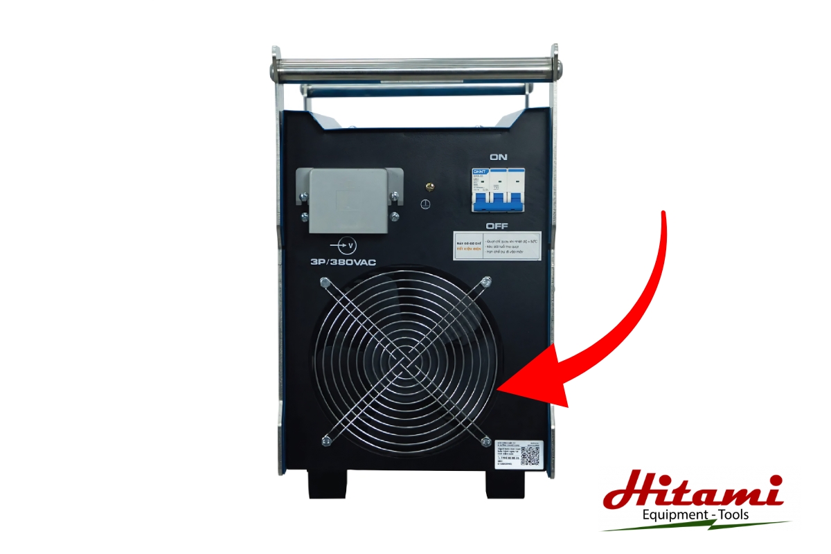 Máy hàn Tig bị lỗi? Top 3 lỗi thường gặp và cách xử lý 3 Quạt làm mát chạy liên tục