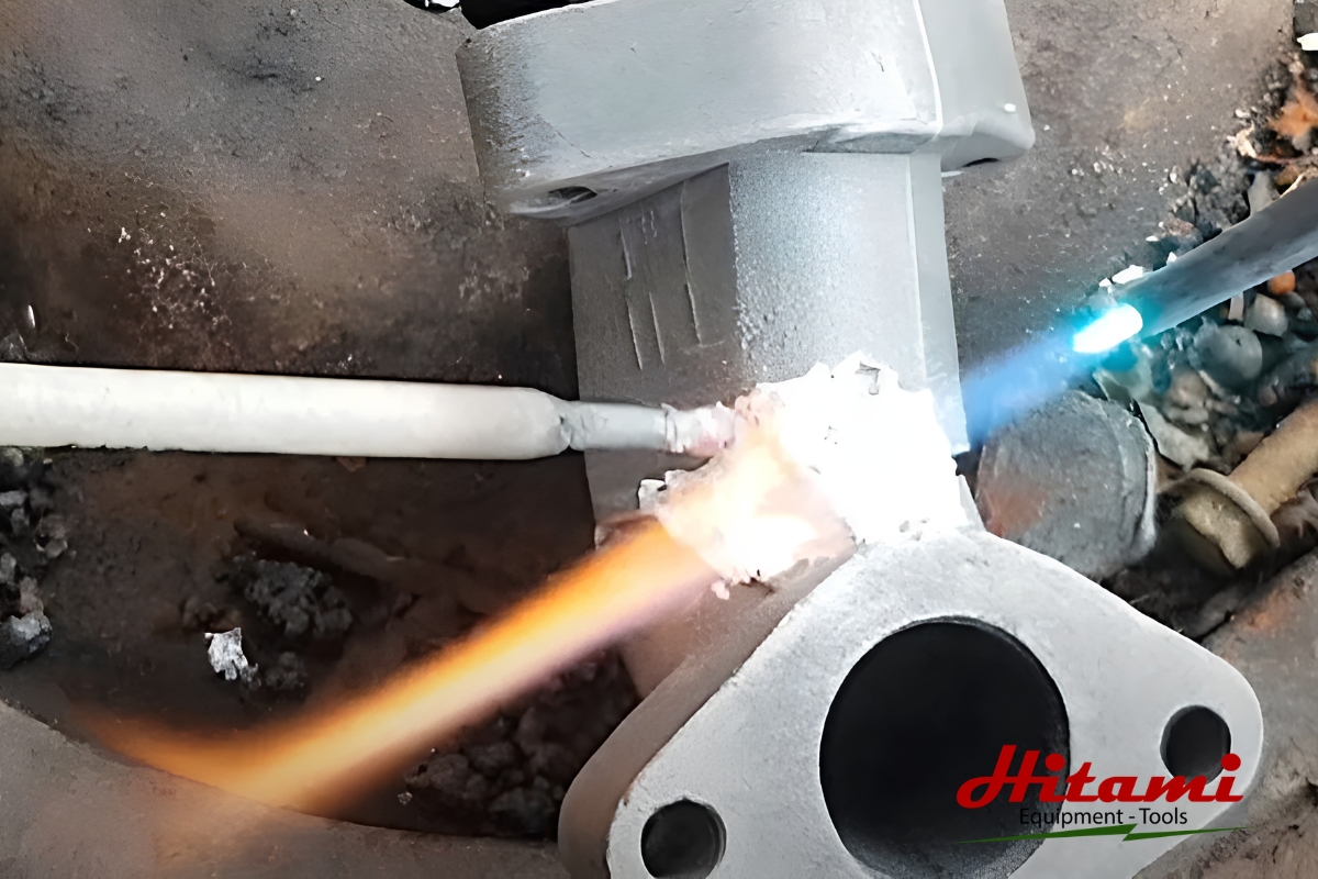 Hàn nhôm bằng máy hàn que có khó không? Giải đáp chi tiết 3 Hàn các chi tiết nhôm có độ dày lớn