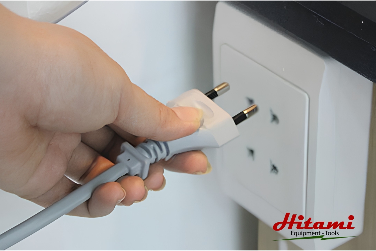 Hướng dẫn sửa máy nén khí mini với 3 lỗi thường gặp 2 Kiểm tra nguồn điện
