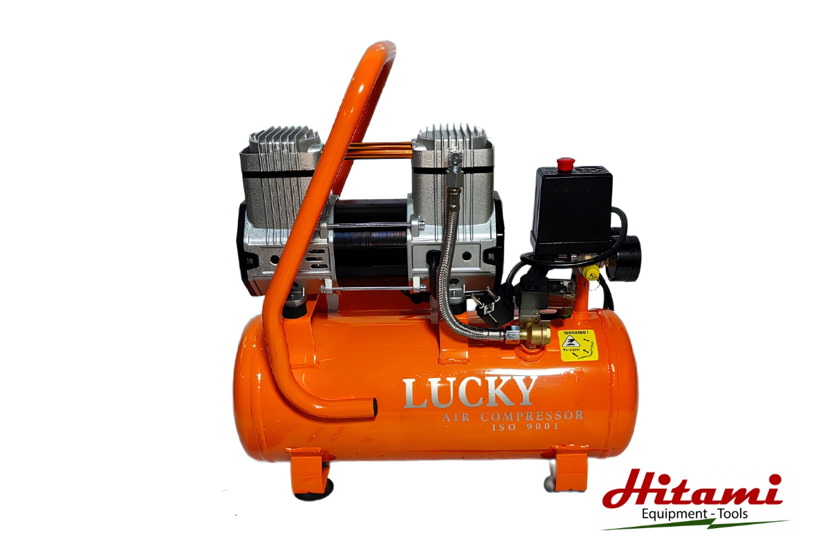 Top 7 máy nén khí mini cầm tay đáng mua hiện nay 5 Máy nén khí mini cầm tay Lucky