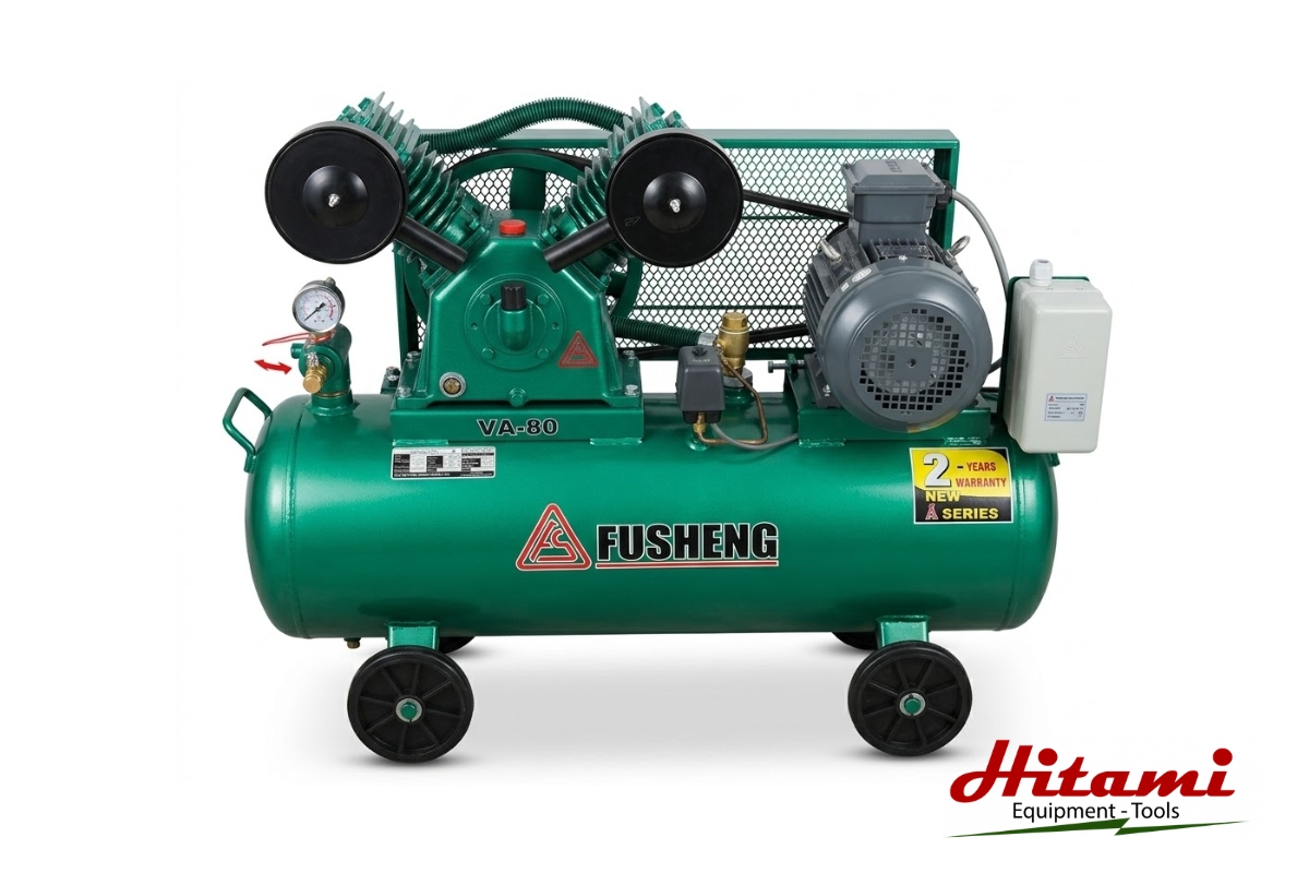 Máy nén khí mini loại nào tốt? Cách lựa chọn phù hợp 3 Máy nén khí mini Fusheng