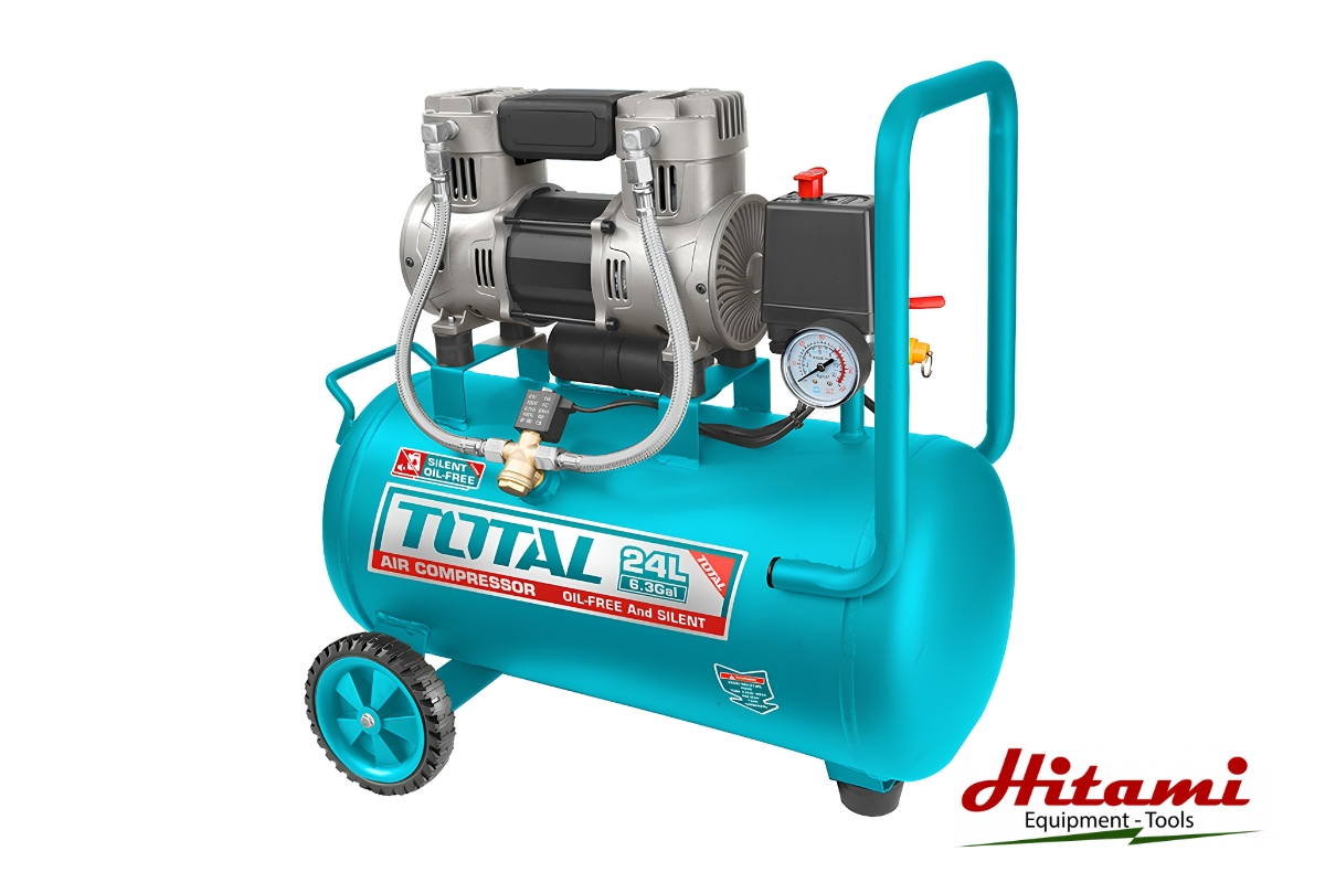Top 9 máy nén khí thổi bụi mini chất lượng, bền bỉ 2 Máy nén khí thổi bụi mini Total