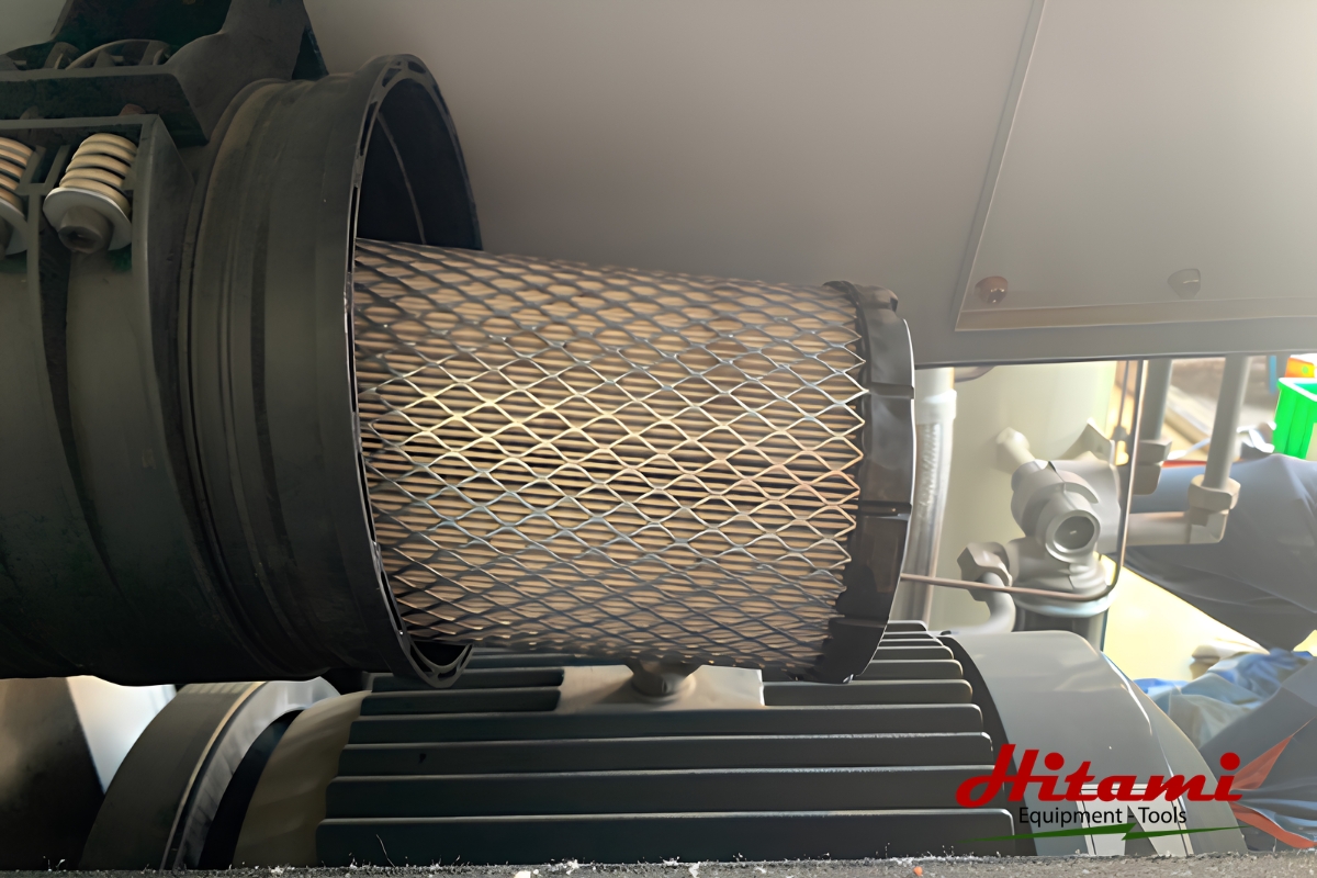 Hướng dẫn sửa máy nén khí không dầu với các lỗi thường gặp 4 Thay bộ lọc khí máy nén khí không dầu