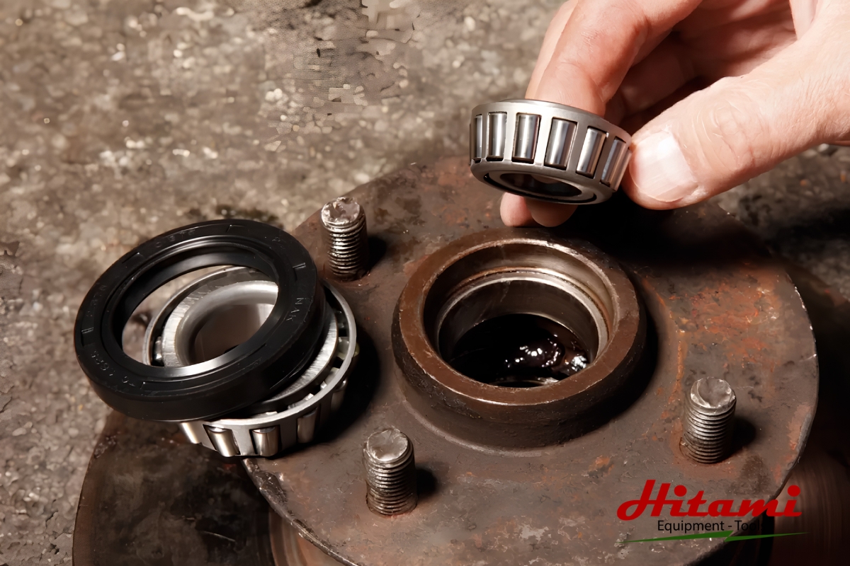 Hướng dẫn sửa máy nén khí không dầu với các lỗi thường gặp 5 Thay bạc đạn máy nén khí không dầu