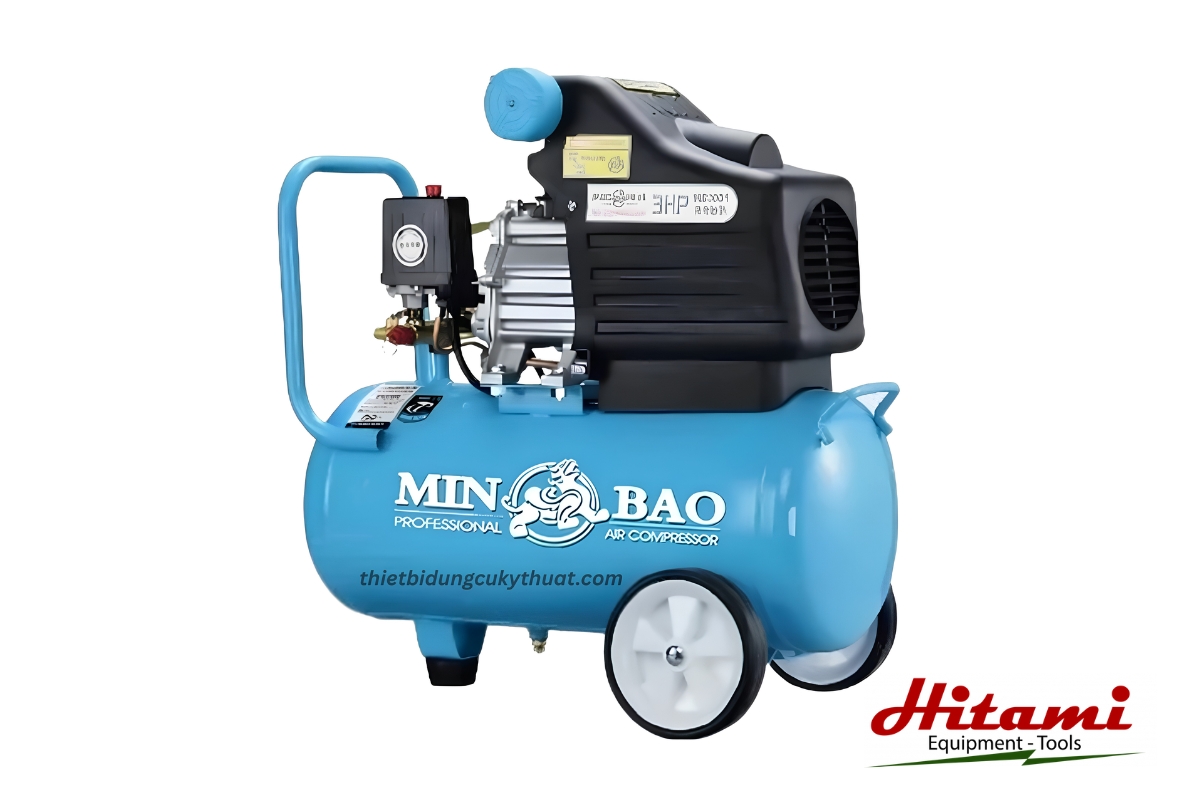 Top 7 máy nén khí không dầu mini được tin dùng hiện nay 3 Máy nén khí không dầu mini Minbao