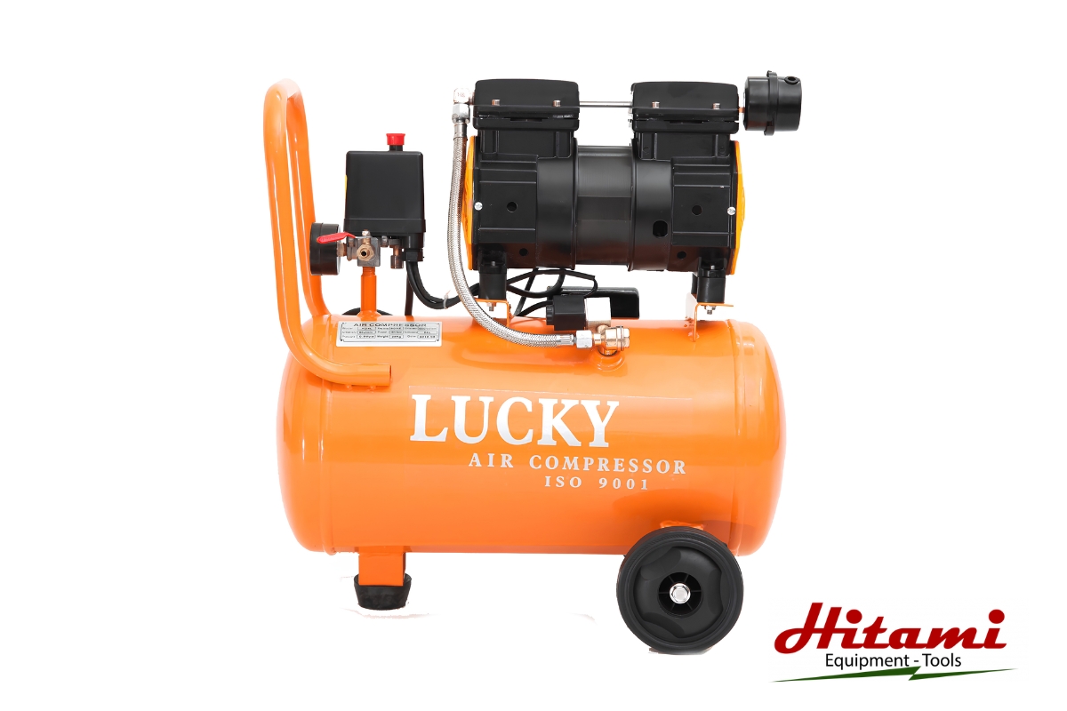 Top 7 máy nén khí không dầu mini được tin dùng hiện nay 4 Máy nén khí không dầu mini Lucky Sun