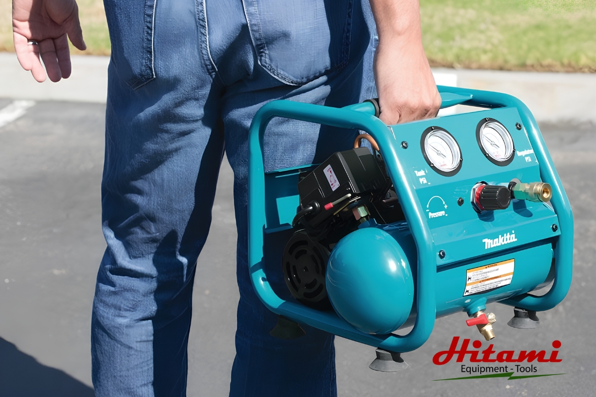 Ưu nhược điểm của máy nén khí Piston cần biết khi lựa chọn 2 Một số dòng máy nén khí Piston dễ di chuyển