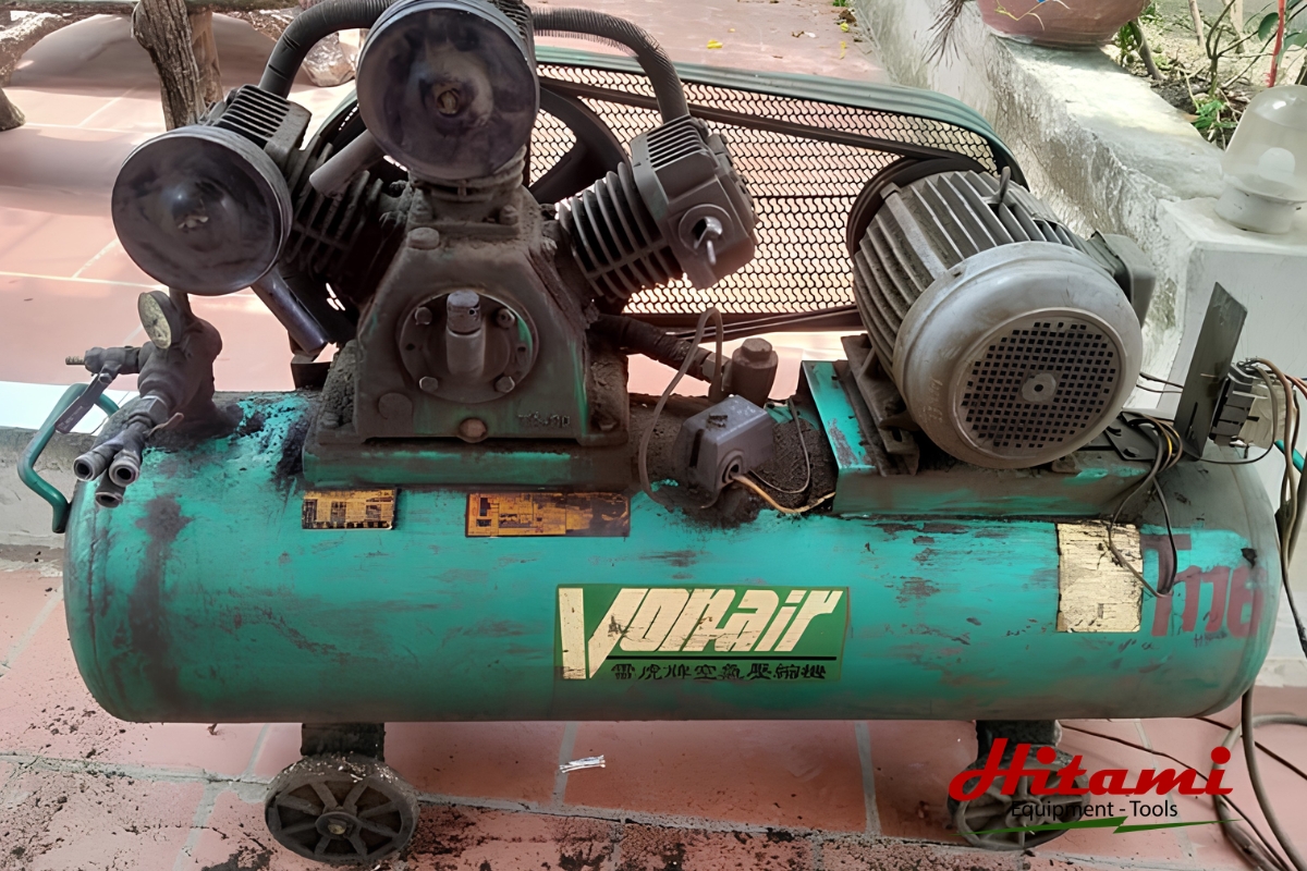 Nguyên nhân máy nén khí có nhiều nước và cách khắc phục 2 Tăng nguy cơ ăn mòn, rỉ sét