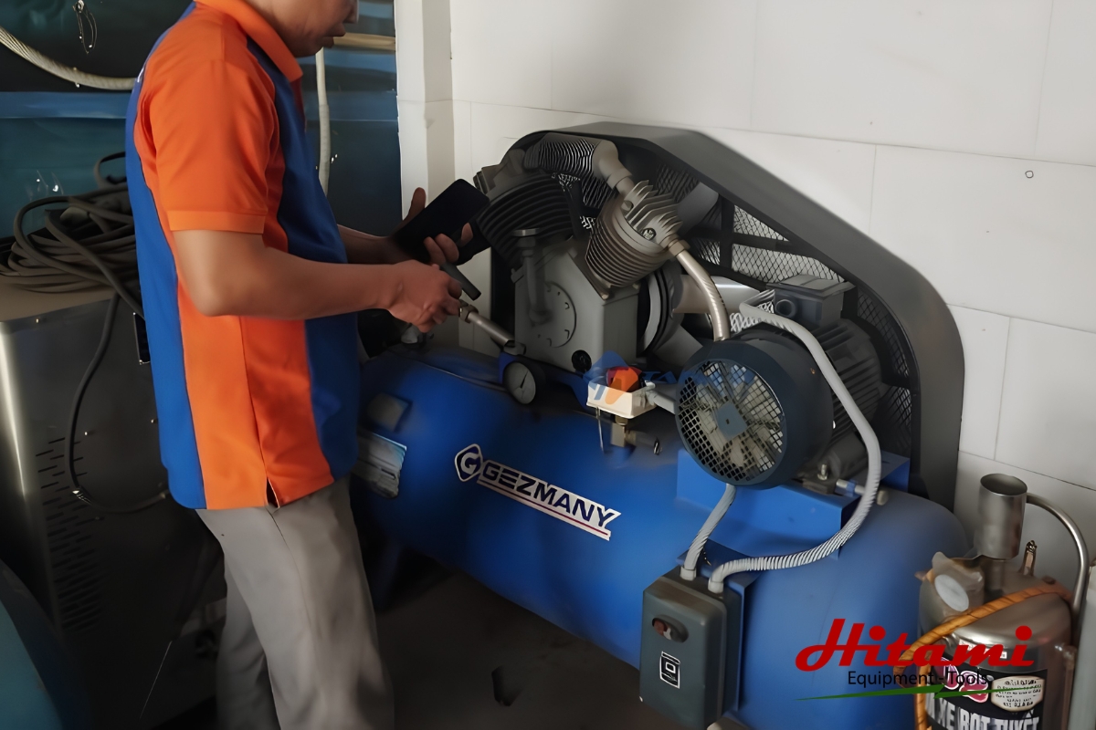 Nguyên nhân máy nén khí có nhiều nước và cách khắc phục 4 Kiểm tra và bảo dưỡng định kỳ