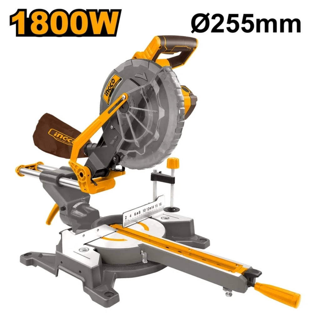Máy cắt nhôm bàn trượt 1800W-255mm Ingco BM2S180017 1 Máy cắt nhôm bàn trượt 1800W-255mm Ingco BM2S180017