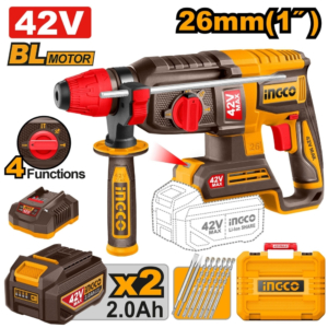 Máy khoan bê tông 3 chức năng 42V-2,5J Ingco CRHLI422682