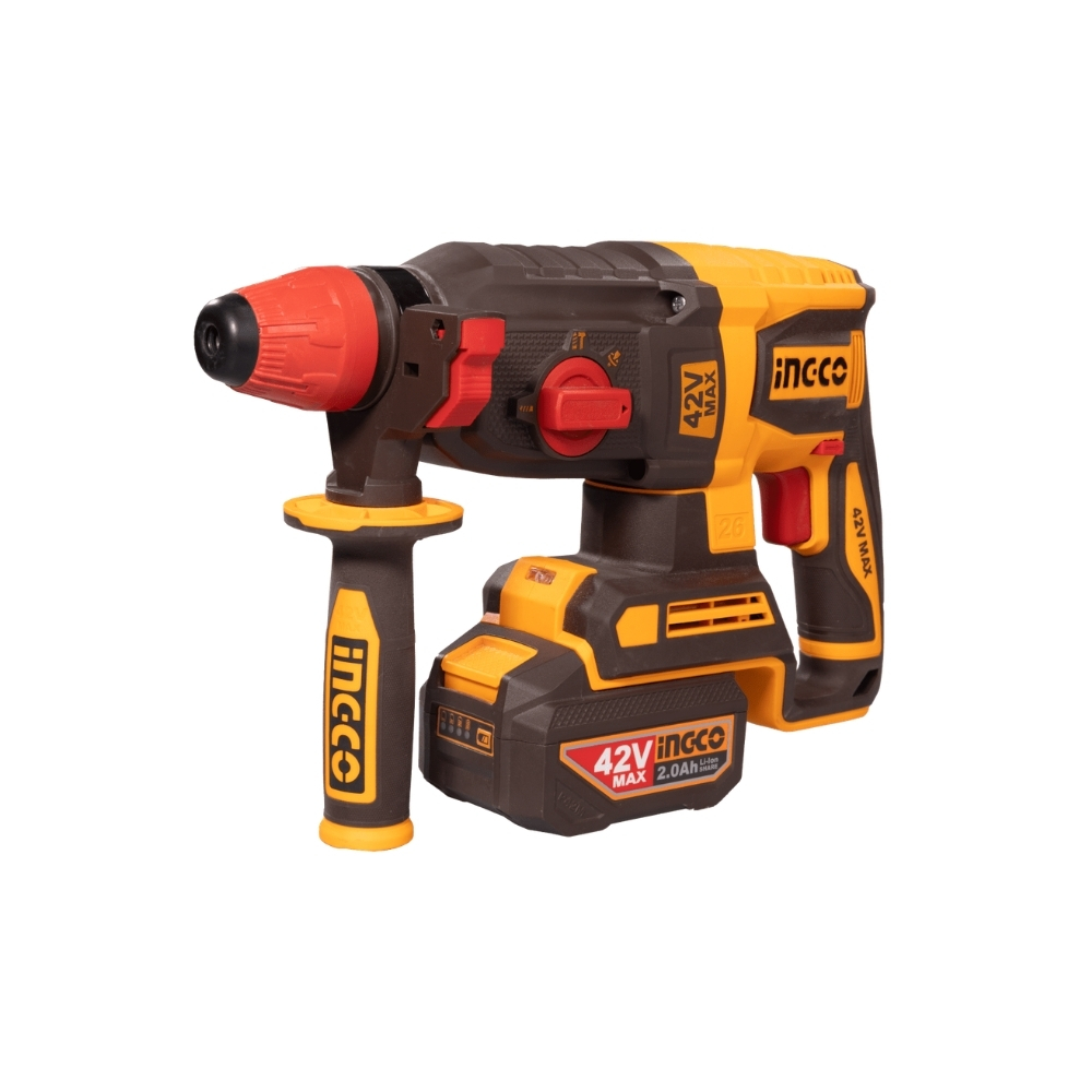 Máy khoan bê tông 3 chức năng 42V-2,5J Ingco CRHLI422682 3 CRHLI422682-3