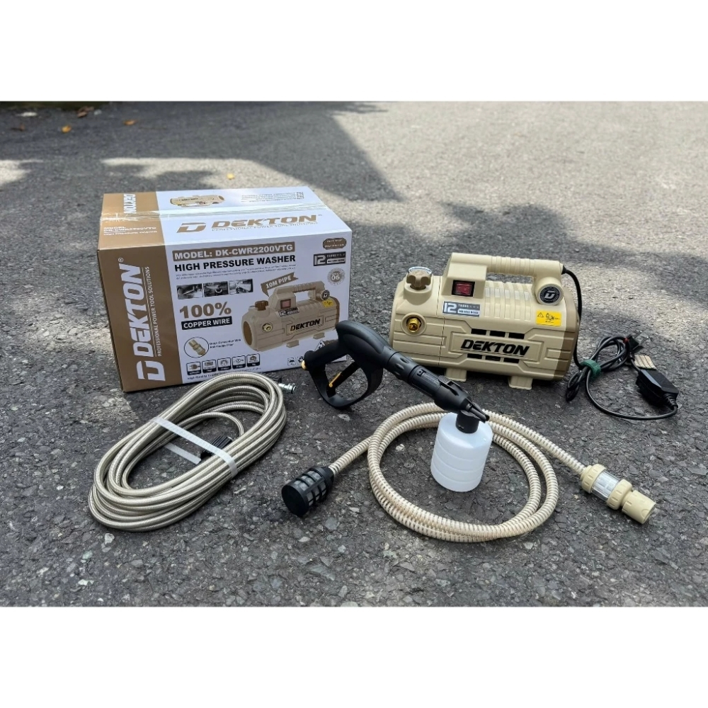 Máy xịt rửa xe mini 790W Dekton DK-CWR2200VTG 2 DK-CWR2200VTG-2