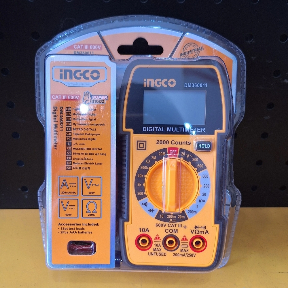 Đồng hồ đo điện vạn năng Ingco DM360011 2 DM360011-2