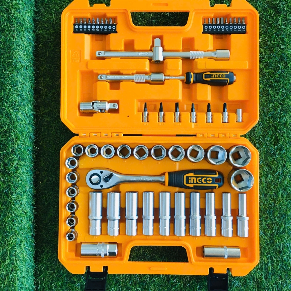 Bộ 62 đầu tuýp 1/2 inch Ingco HKTS12602 2 HKTS12602-2
