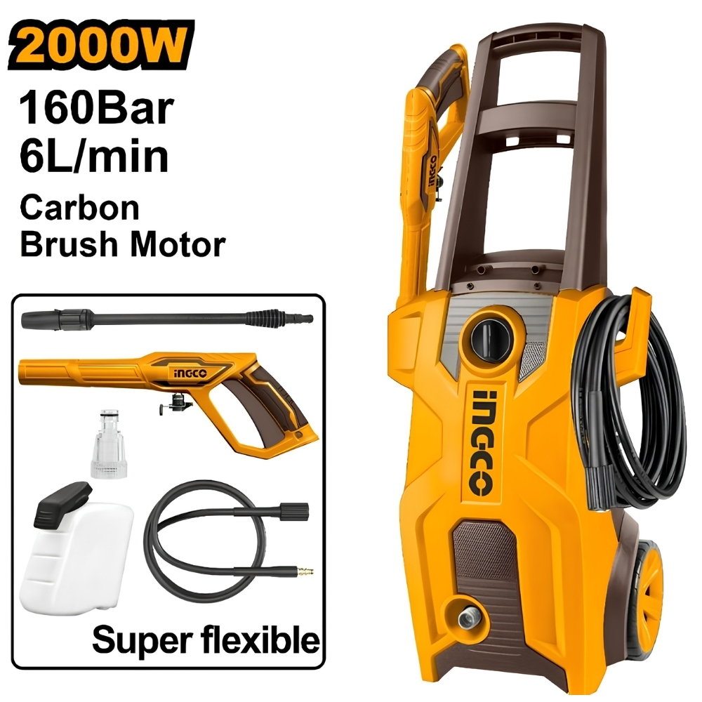 Máy rửa xe tăng áp 2000W Ingco HPWR20018 1 Máy rửa xe tăng áp 2000W Ingco HPWR20018