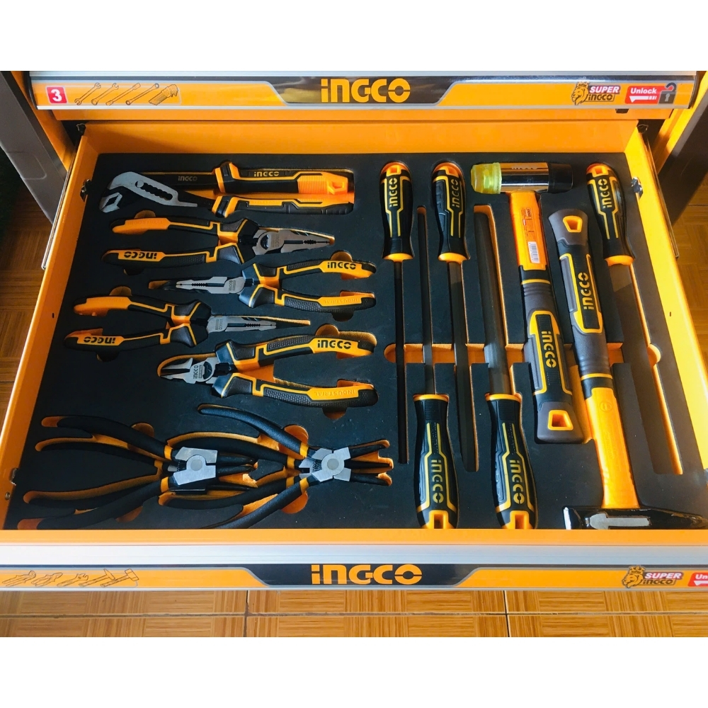 Tủ đồ nghề 7 ngăn-328 chi tiết Ingco HTCS273281 3 HTCS273281-5