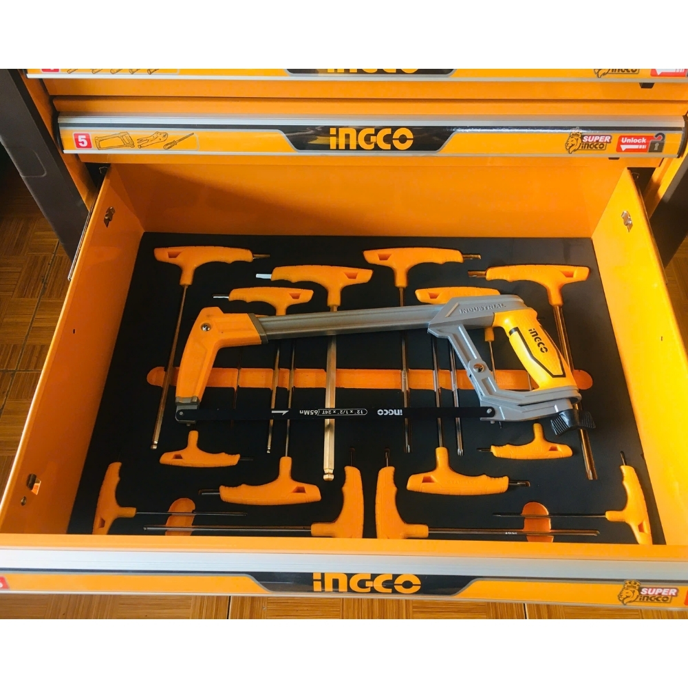 Tủ đồ nghề 7 ngăn-328 chi tiết Ingco HTCS273281 5 HTCS273281-7