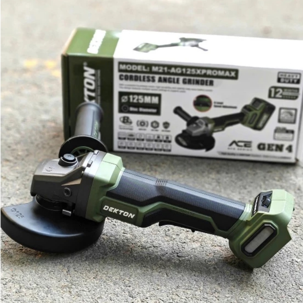 Máy mài góc dùng pin 21V-125mm Dekton M21-AG125XPROMAX 2 M21-AG125XPROMAX-2