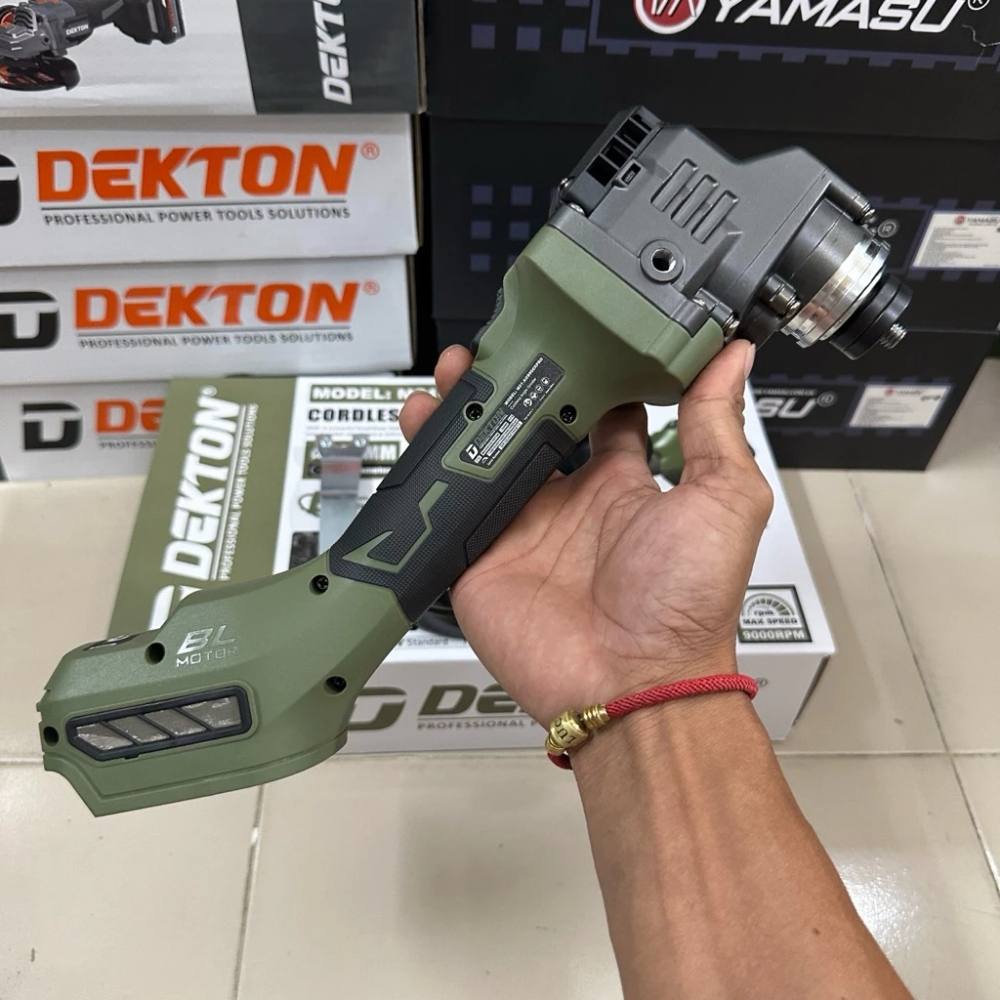 Máy mài góc dùng pin 21V-100mm Dekton M21-AG9000XPRO 3 M21-AG9000XPRO-3