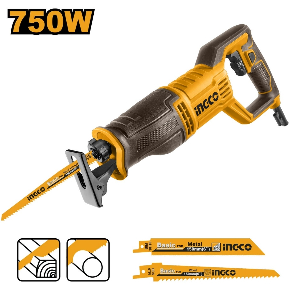 Máy cưa kiếm 750W Ingco RS7508 1 Máy cưa kiếm 750W Ingco RS7508