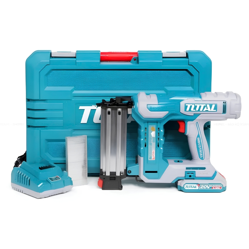 Máy bắn đinh thẳng dùng pin 20V Total TCBNLI20686 (2 pin & sạc) 3 TCBNLI20686-2