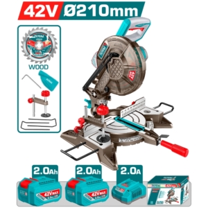 Máy cưa cắt góc dùng pin 42V-210mm Total TMSLI422182