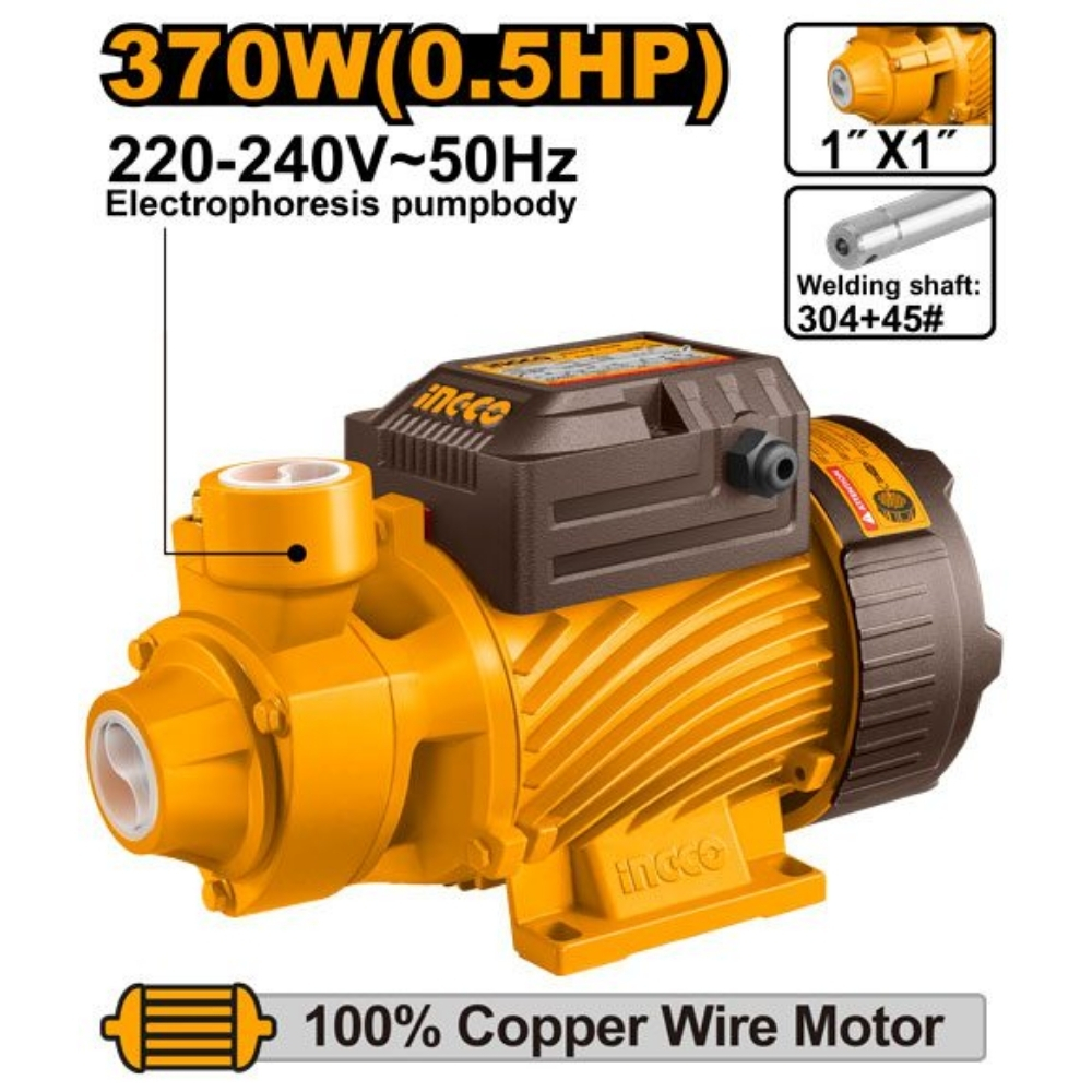 Máy bơm nước 370W Ingco VPM37068 1 Máy bơm nước 370W Ingco VPM37068