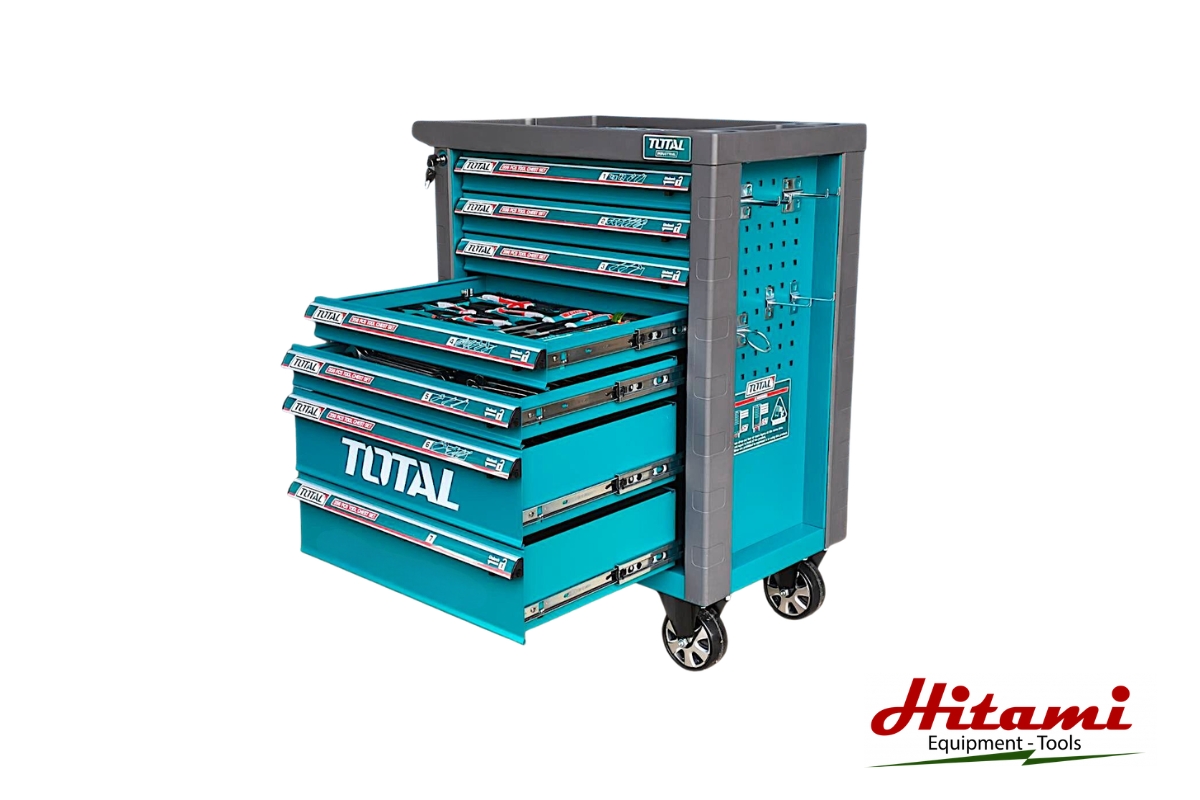 Kinh nghiệm chọn mua tủ đồ nghề sửa xe máy phù hợp 5 Tủ đồ nghề sửa xe máy 7 ngăn 356 chi tiết Total THPTCS73561