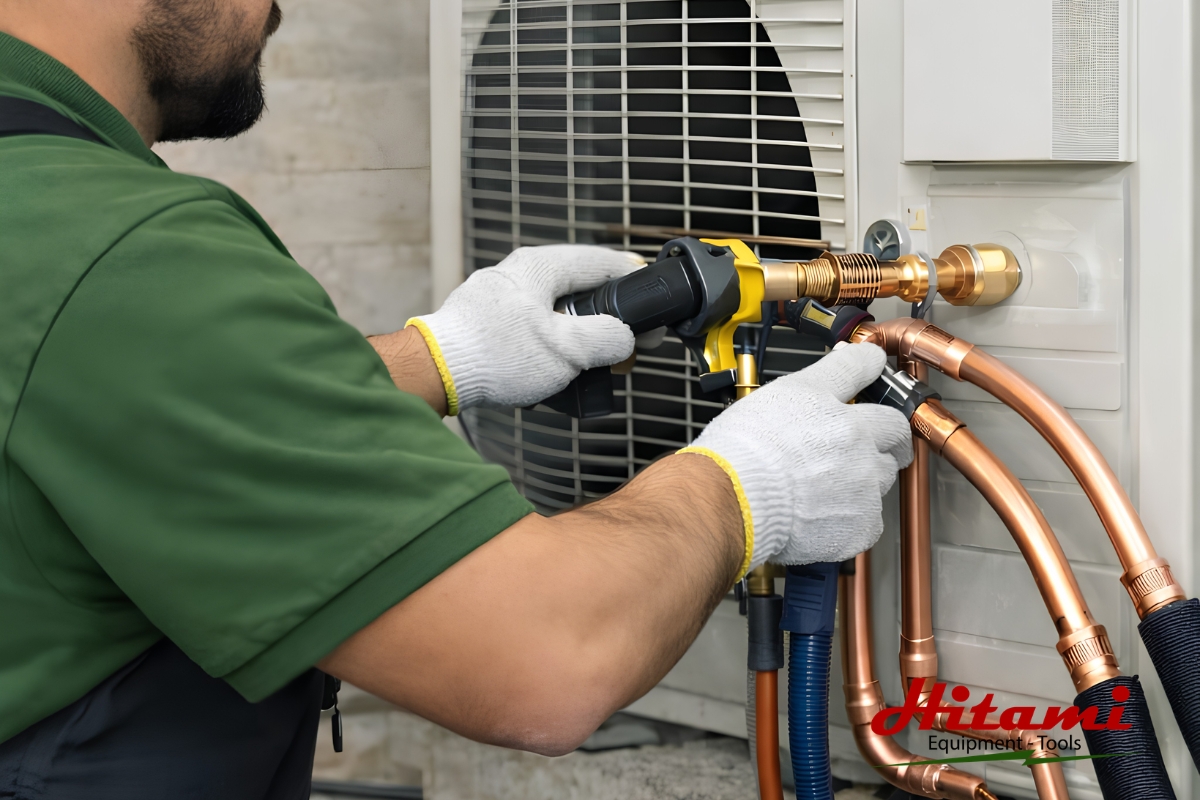 Hướng dẫn nối ống đồng máy lạnh chắc chắn và kín gas 4 Nối ống đồng bằng khớp nối