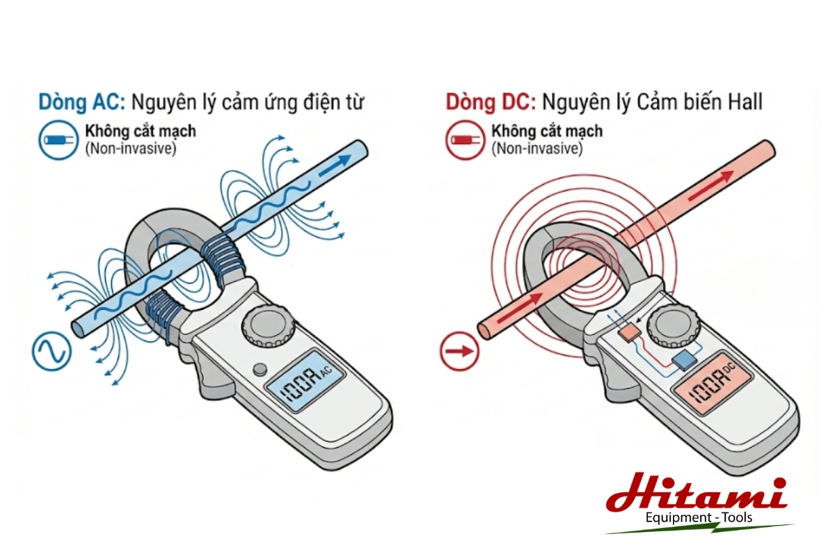 Ampe kìm là gì? Cấu tạo và nguyên lý hoạt động 3 Nguyên lý hoạt động Ampe kìm