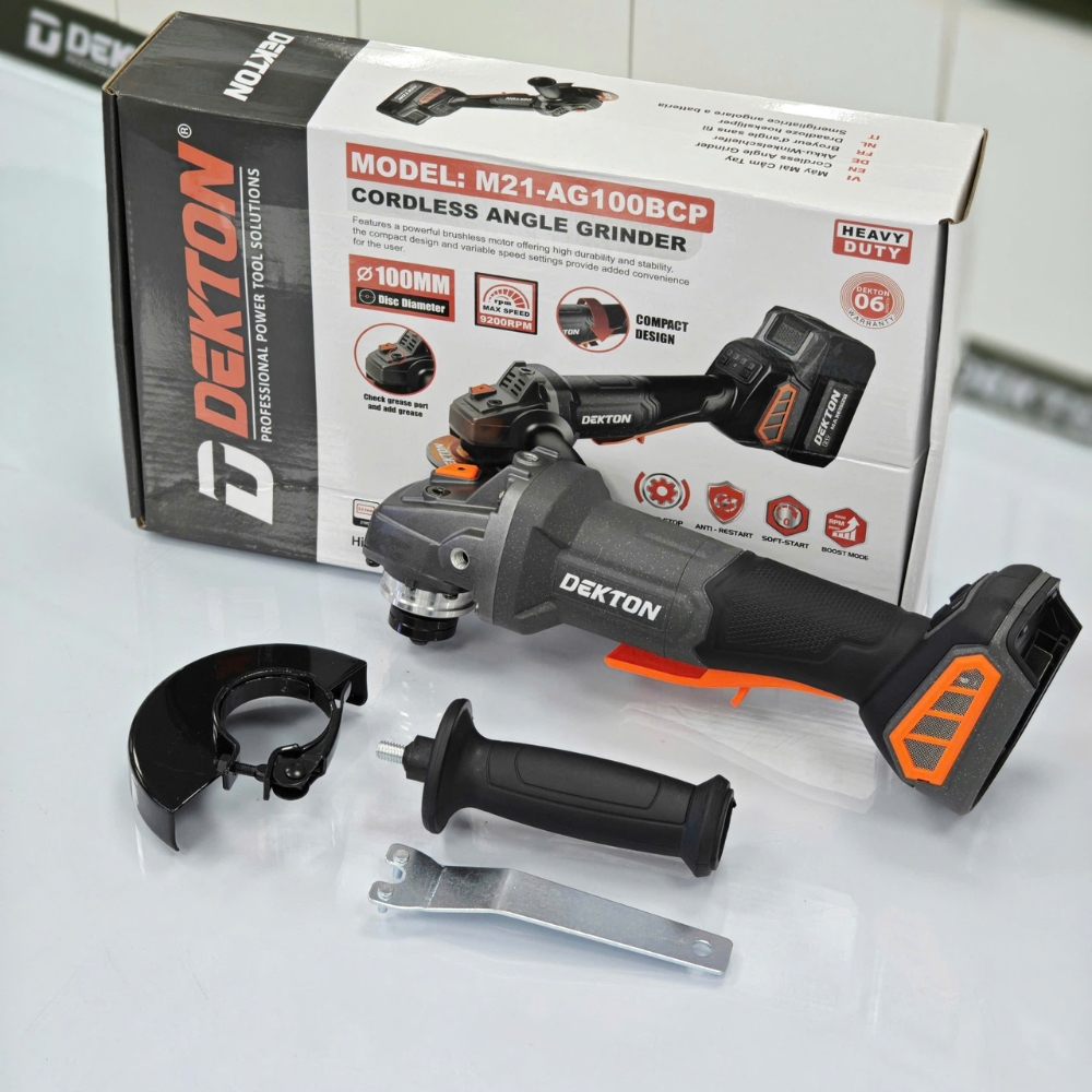Máy mài góc dùng pin 21V-100mm Dekton M21-AG100BCP 2 M21-AG100BCP-4