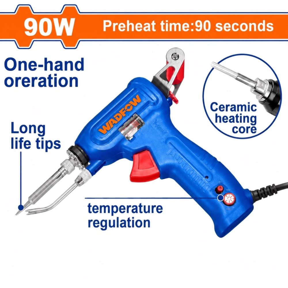 Súng hàn thiếc 90W Wadfow WEL6908 1 Súng hàn thiếc 90W Wadfow WEL6908