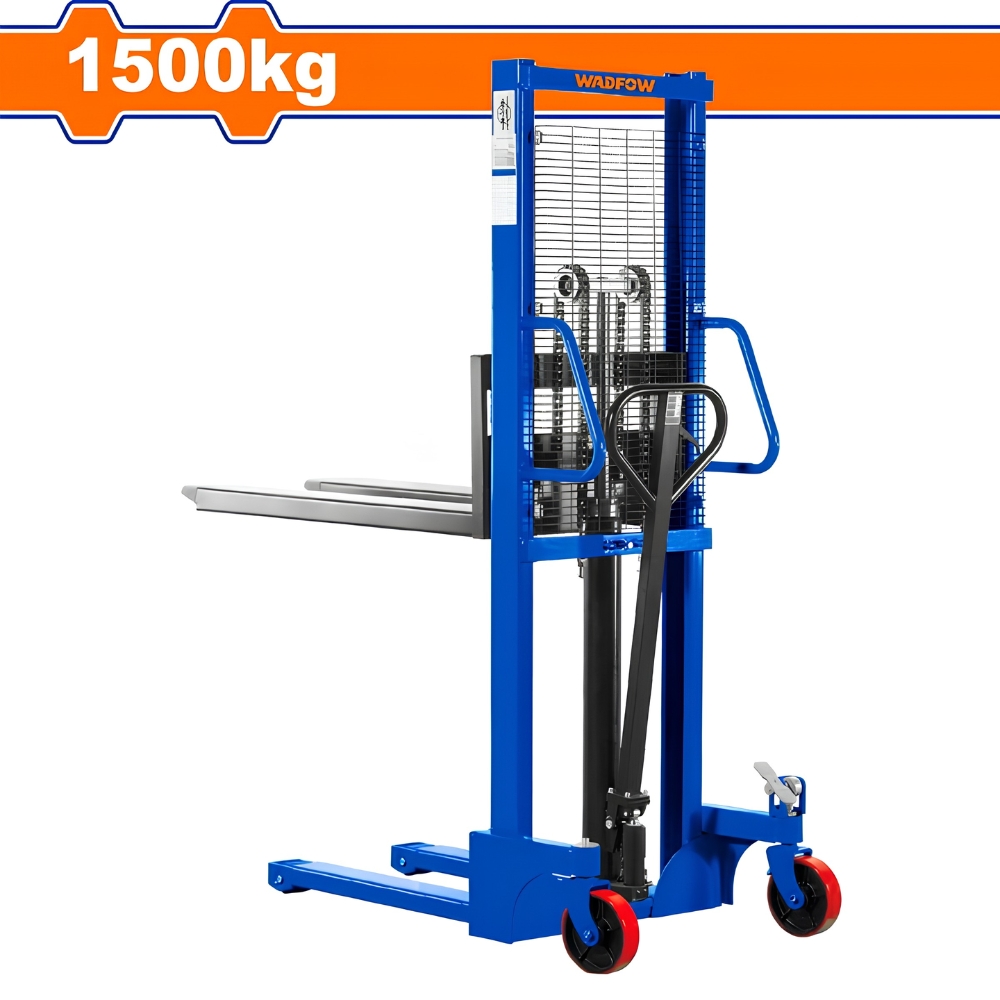 Xe nâng tay cao 1500kg Wadfow WNK1R15 1 Xe nâng tay cao 1500kg Wadfow WNK1R15